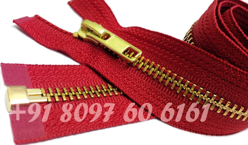 High-Quality Metal Open End Zippers From Leading Company