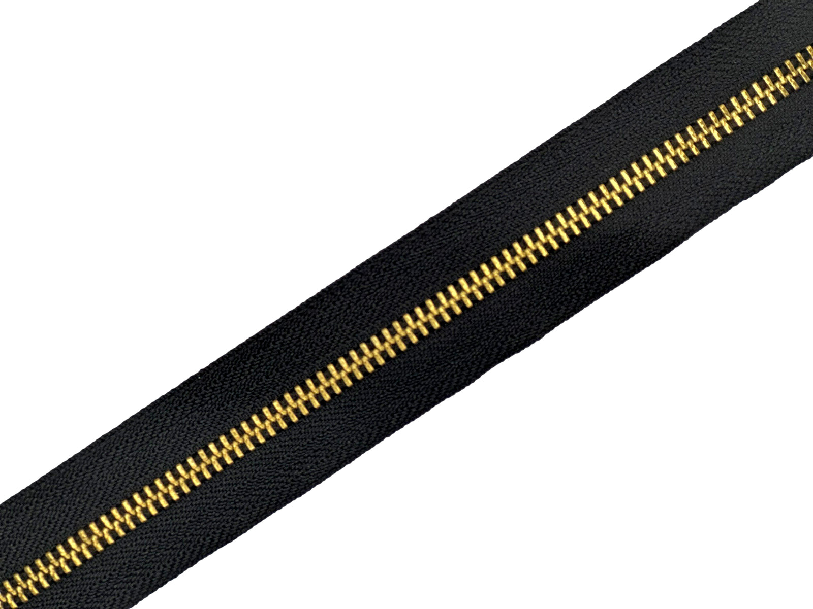 #5 Brass Continuous Zipper