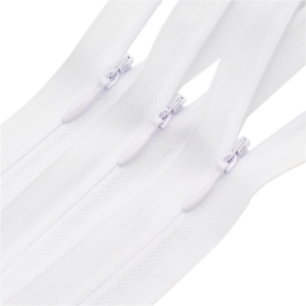 0pcs 20 inches invisible zippers