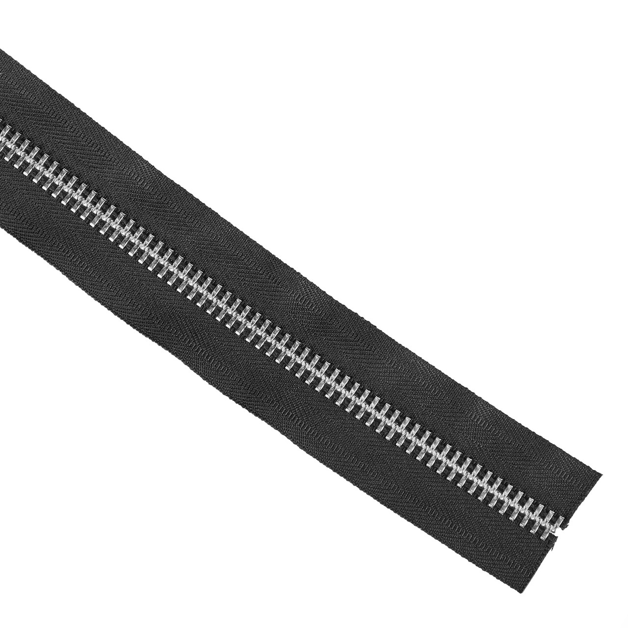 #10 White/Aluminum Continuous Metal Zipper Chain