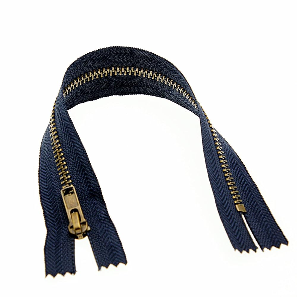 4 6 inch metal zipper close end zipper6