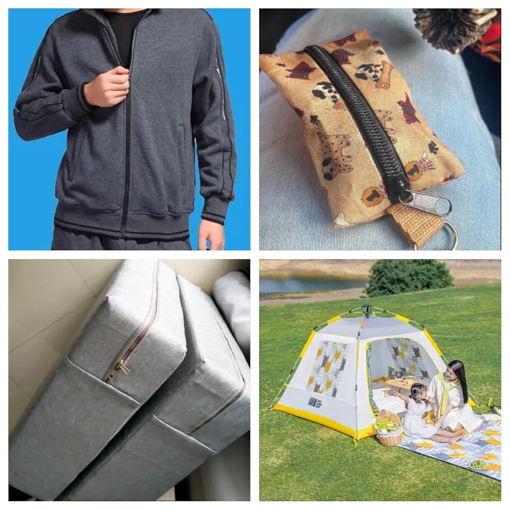 #5 Black Nylon Coil Zipper