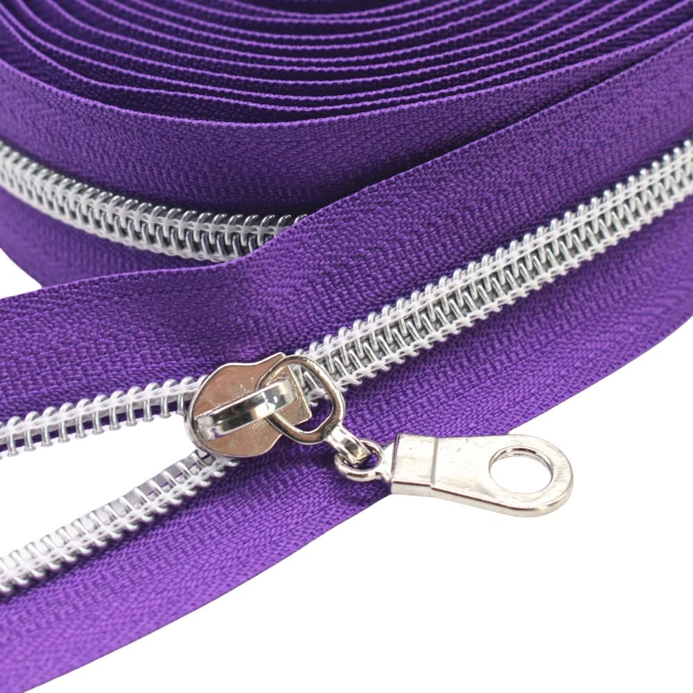 5-silver-metallic-nylon-coil-puple