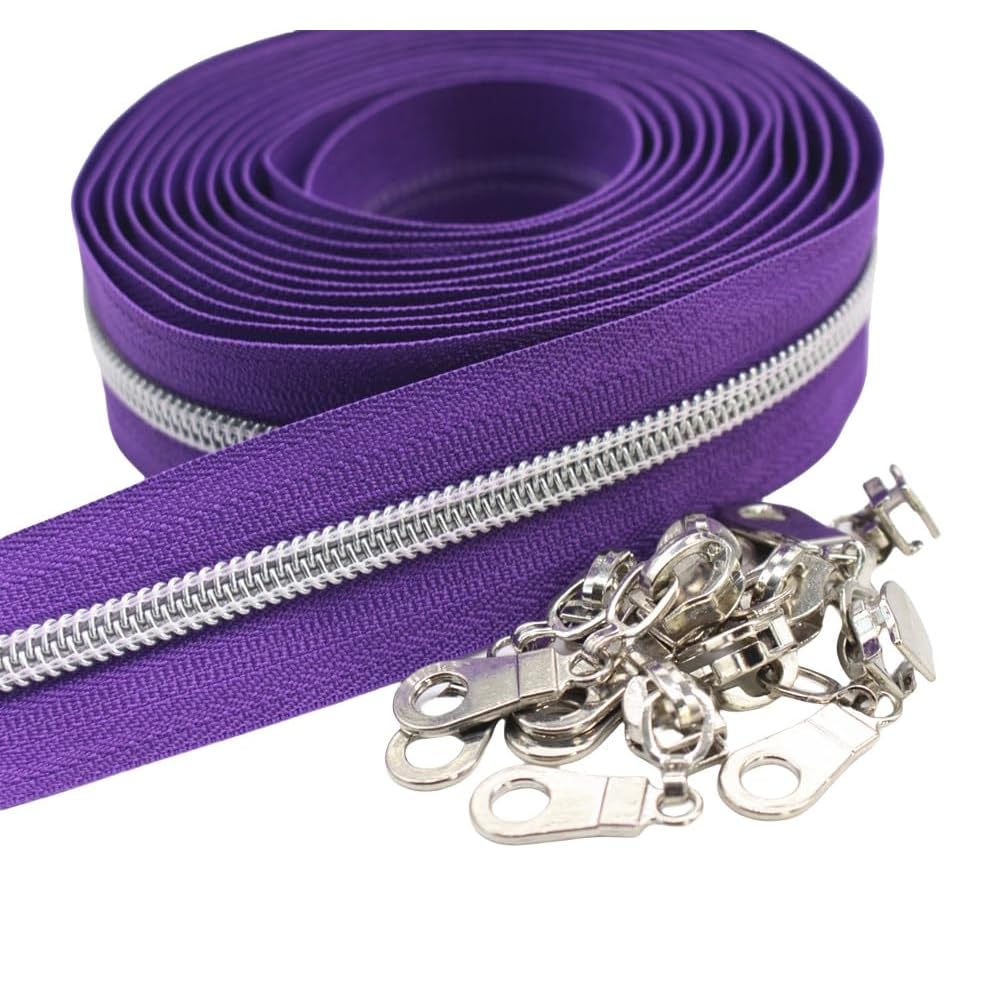5-silver-metallic-nylon-coil-puple