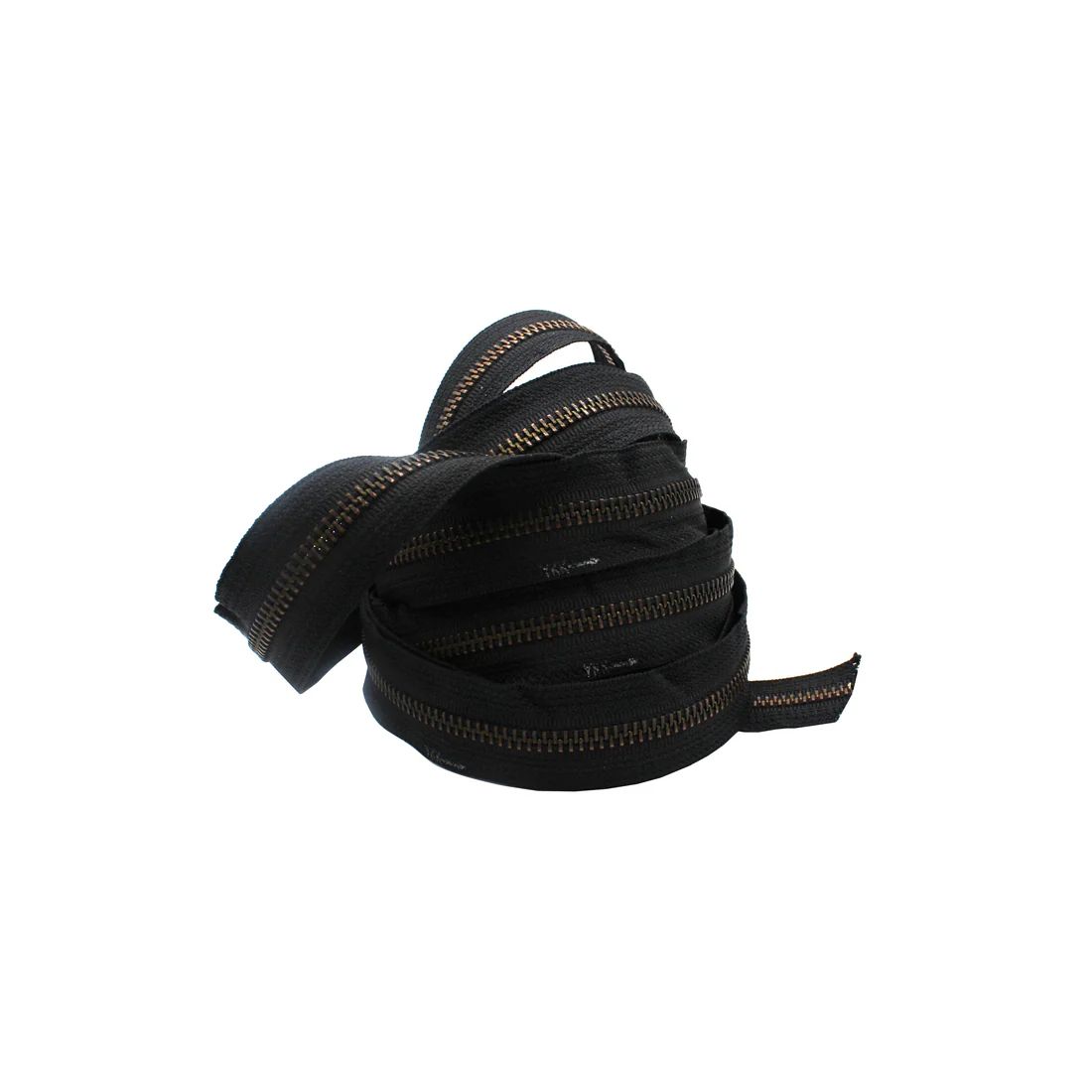 #5 Antique Brass Continuous Zipper Chain