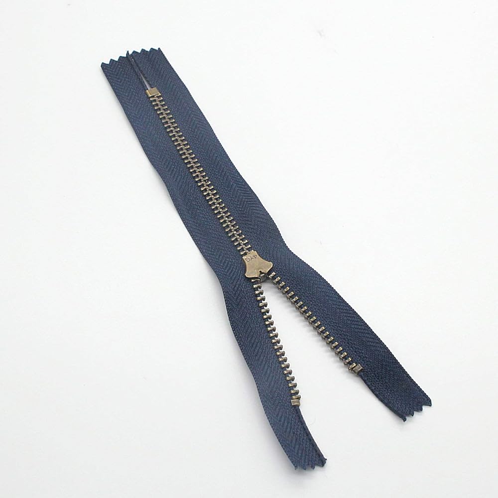 #4 Black Brass Metal Zippers