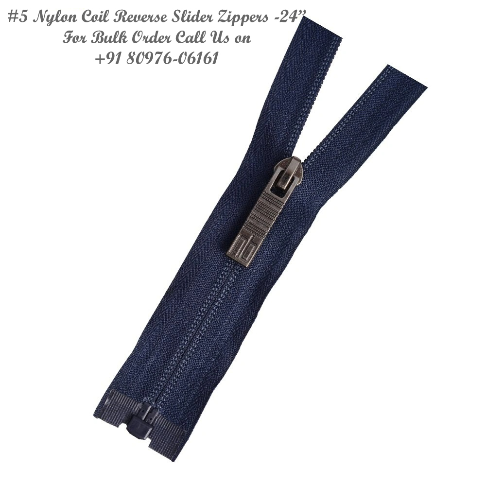 Reverse Slider Zippers