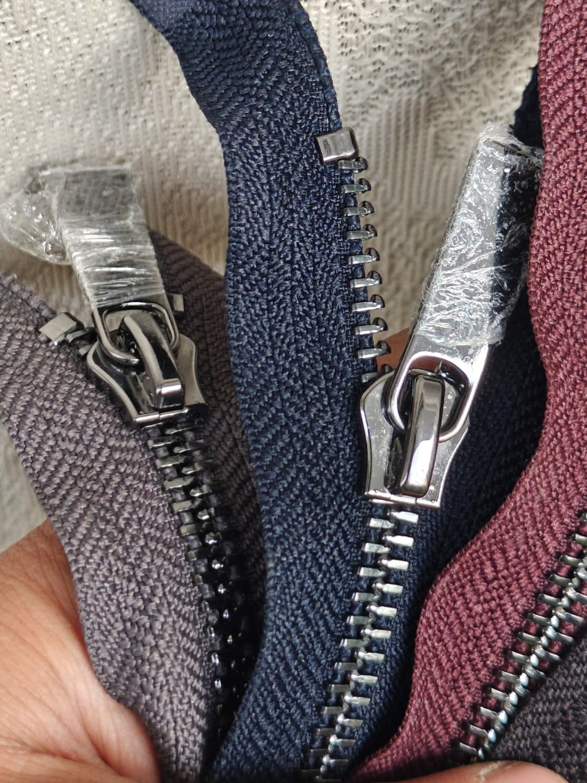 Metal Brass Zipper Open End1